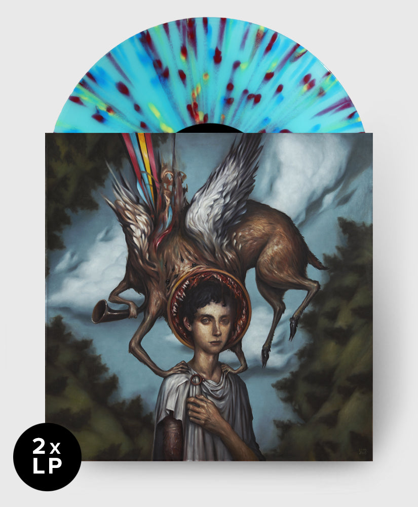 2xLP Transparent Blue + Splatter