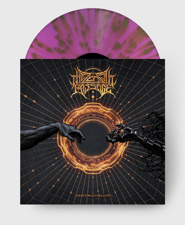 Violet with Gold Splatter LP